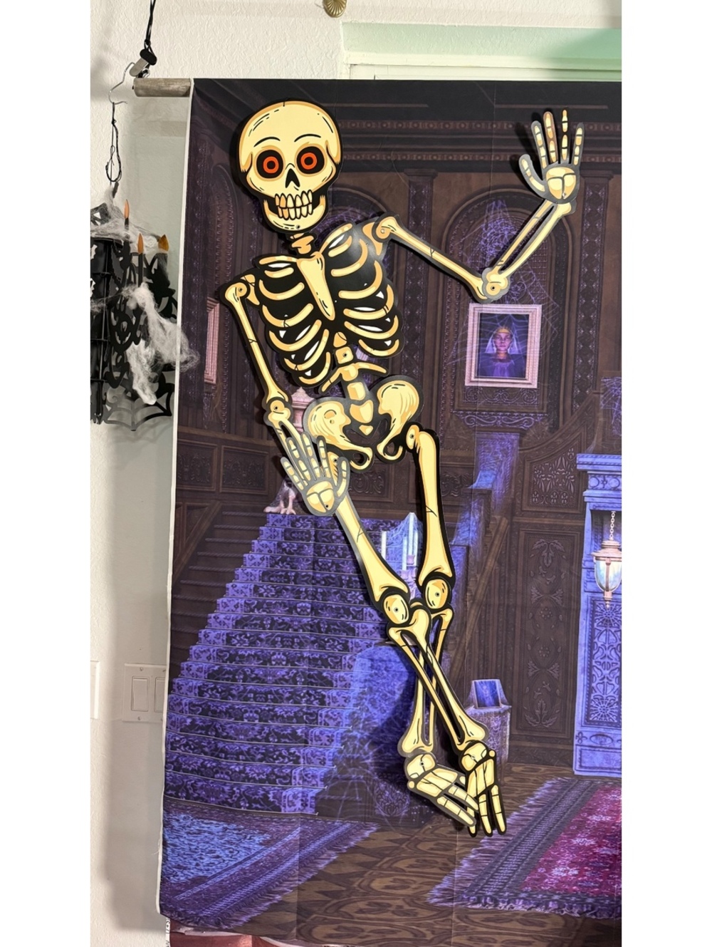 Hyde and EEK! Boutique Paper Skeleton Halloween Decoration 50”